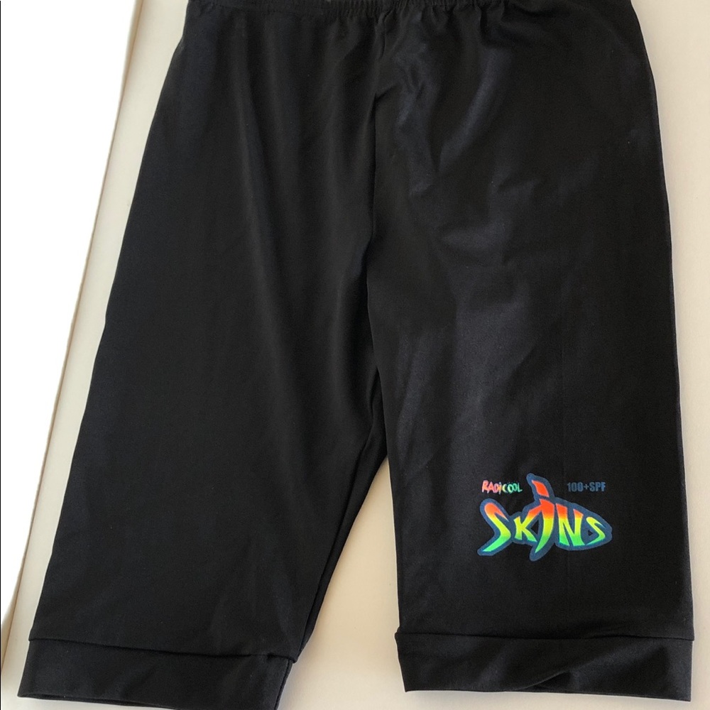 Swim Shorts Black Rash guard size 14
